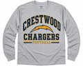 Long Sleeve Vintage Style Grey Tee