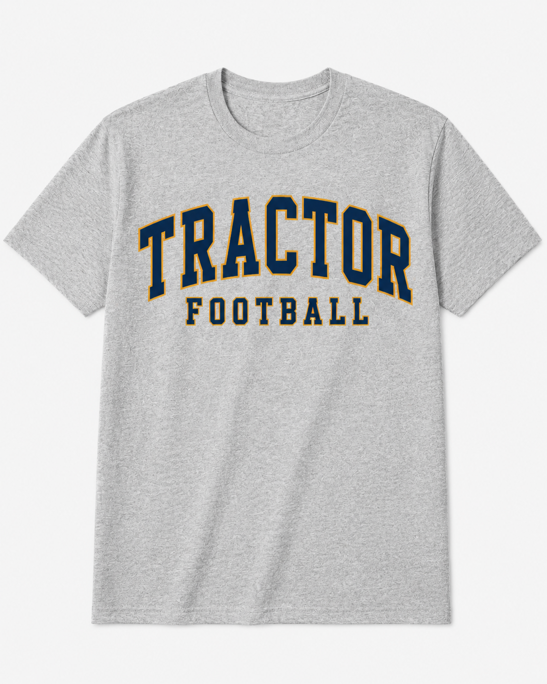 Tractor Collegiate Style Grey T shirt