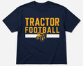 Short Sleeve Navy Tractor Football Shirt